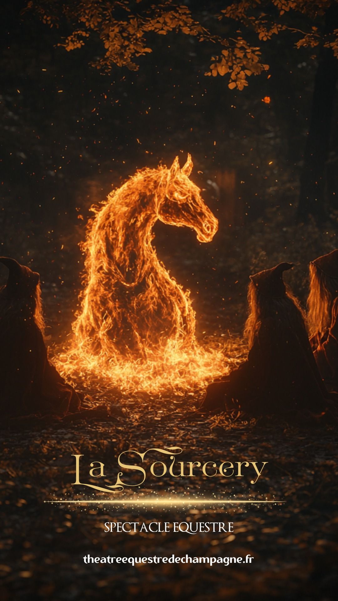 Découvre le Théâtre équestre de Champagne et son spectacle La Sourcery