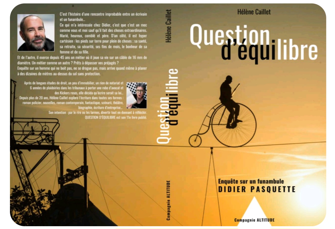 Question d'équilibre, un ouvrage à découvrir avant l'été.