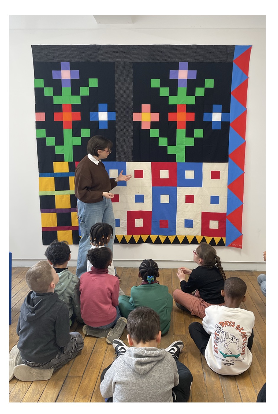 Visite pour les tout-petits au Centre d'Art contemporain Passage