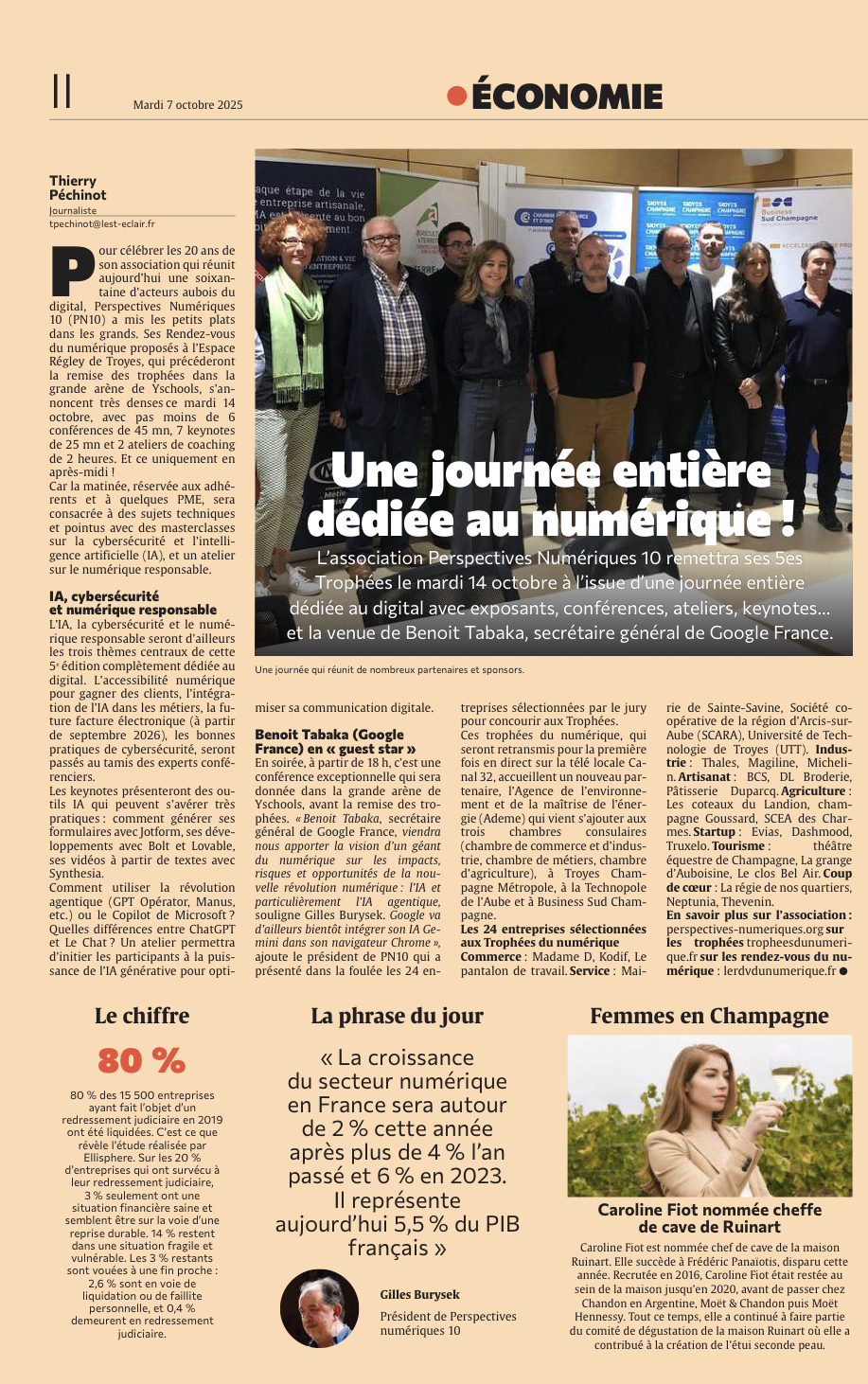 Une journée entière dédiée au numérique !