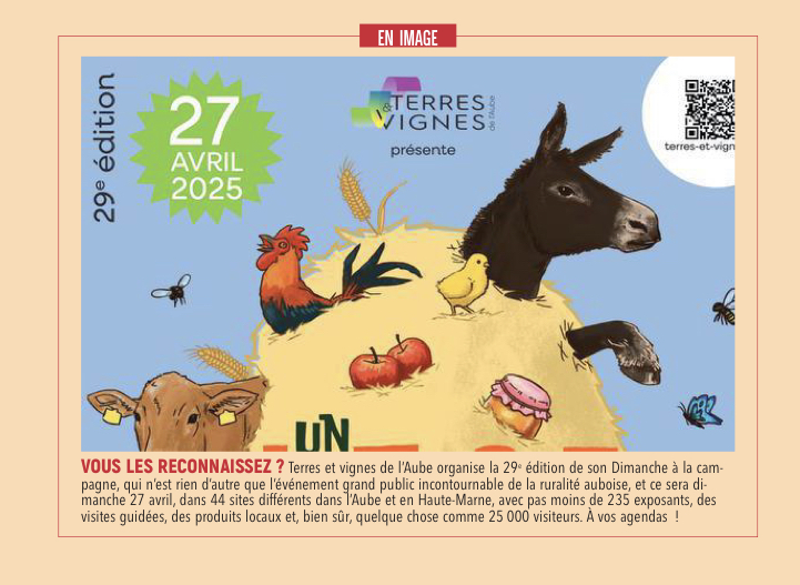 Vous les reconnaissez ? (Un dimanche à la campagne)