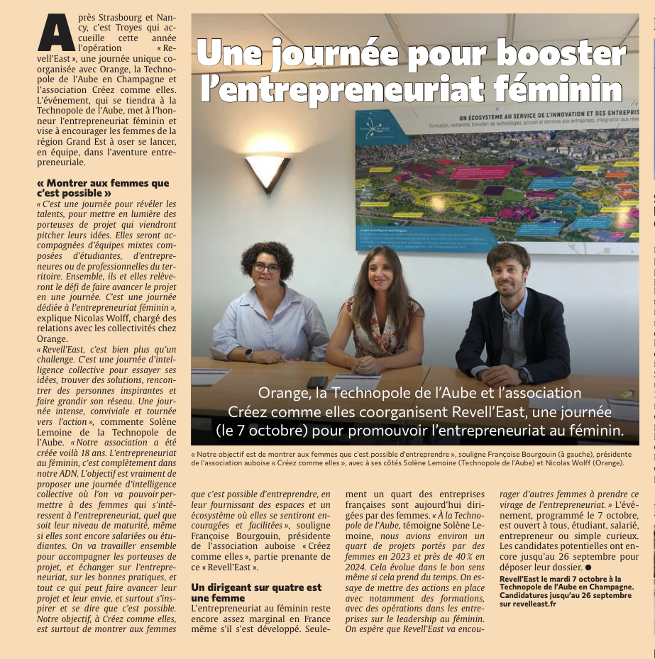 Une journée pour booster l’entrepreneuriat féminin