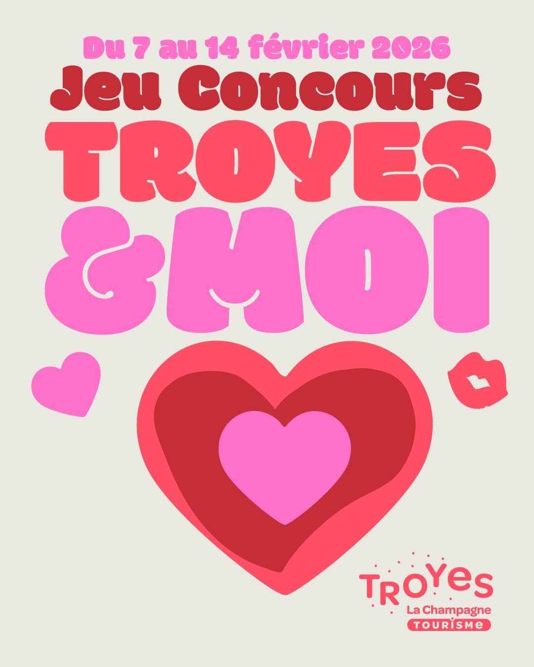 Jeu pour la Saint Valentin avec Troyes La Champagne Tourisme