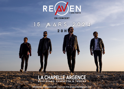 Concert de REAVEN à la Chapelle Argence